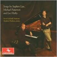 Songs by Stephen Lias, Michael Patterson and Lee Hoiby