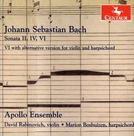 Bach: Sonatas Nos. 2, 4, 6, 6 with alternative version for violin and harpsichord