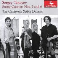 Sergey Taneyev: String Quartets Nos. 2 and 6