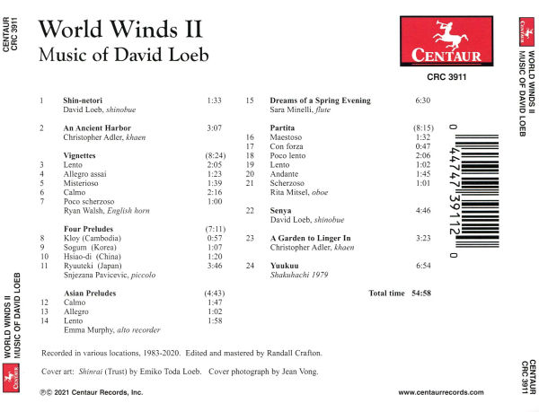 World Winds II: Music of David Loeb