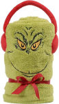 Alternative view 1 of Grinch Snowthrow Fleece Blanket