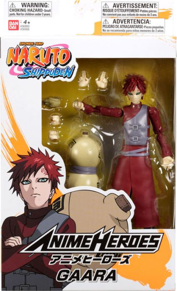 Anime Heroes Naruto 6.5 Inch Gaara Action Figure