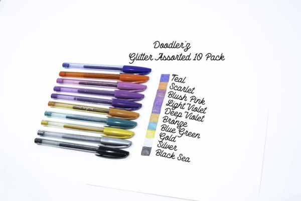 Doodler'z Gel Stick Assorted 10pk