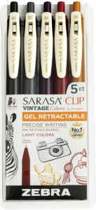 Title: Sarasa Clip Vintage Light 5pk