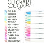 Alternative view 2 of ClickArt Retractable Marker Pen 0.6mm Light Color 12pk