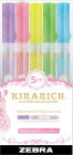 Kirarich Glitter Highlighters Assorted 5Pk