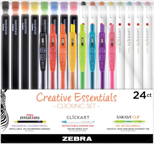 Creative Essentials Clicking Set Assorted 24pk