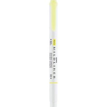 Zebra Mildliner Yellow Pen