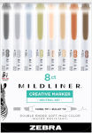 Alternative view 1 of Mildliner Double Ended Highlighter/Marker Vintage Set 8pk