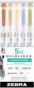 Title: Mildliner Double Ended Highlighter Neutral 5Pk