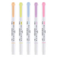 Title: Mildliner Double Ended Highlighter Assorted Gentle 5Pk