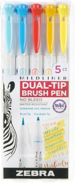 Mildliner Brush Assorted Sunshine Daydream 5pk