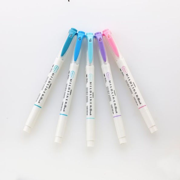 Mildliner Brush Assorted Cotton Candy 5pk