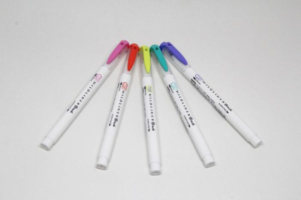 Mildliner Double Ended Brush Assorted Refresh 5Pk