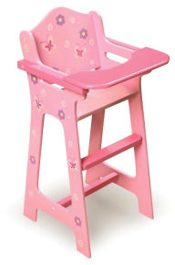 Title: Blossoms & Butterflies Doll High Chair