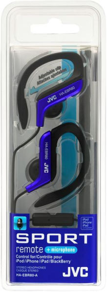 JVC HA-EBR80 Sports Earbuds - Purple