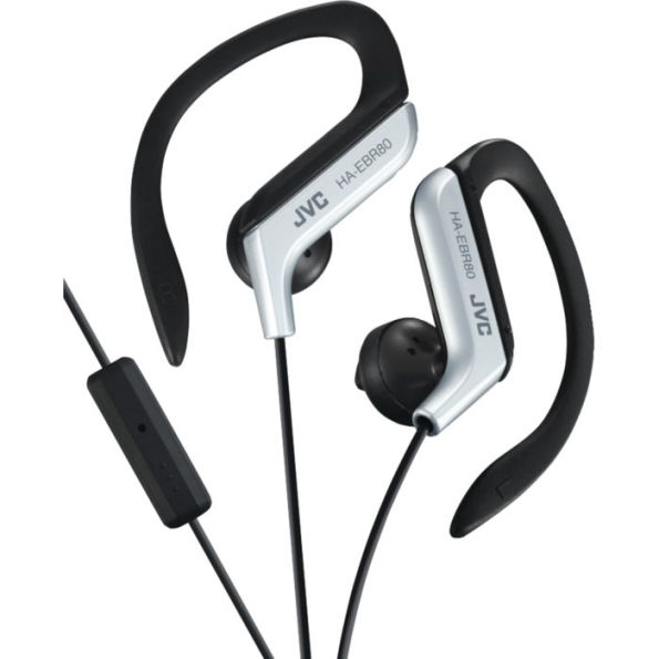 JVC HA-EBR80 Sports Earbuds - Silver