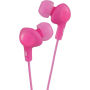 JVC Gumy Plus Earbuds with Mic - Pink
