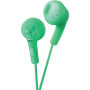 JVC HAF160G-K Gumy Earbuds - Green