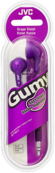 JVC GUMY EARBUDS - GRAPE VIOLET