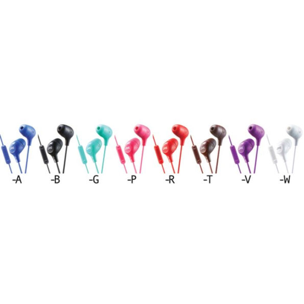 Marshmallow Inner-Ear Headphones with Microphone (Blue)