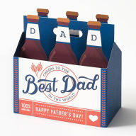 Title: Best Dad 6 Pack Father's Day Card