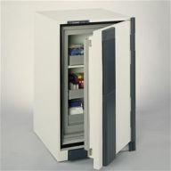 Title: SentrySafe 1844CS-G 3.7 cu. Ft. Insulated Media Cabinet - Off White