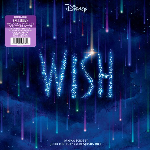 Wish [Original Motion Picture Soundtrack] [Opaque Blue Vinyl & Collectible Poster] [Barnes Noble Exclusive]