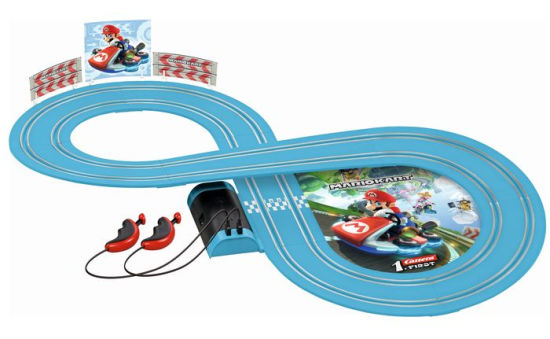 mario kart slot racing set