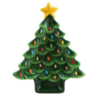 Title: Green Nostalgic Tree 8 Appetizer plate