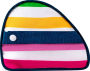 Alternative view 3 of Tablet Pillow, Rainbow Stripes