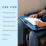 Alternative view 5 of Campus Lap Desk With Clip Medieval Blue