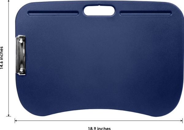 Campus Lap Desk With Clip Medieval Blue