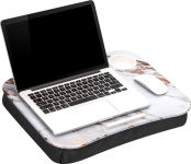 Alternative view 2 of Cup Holder Lap Desk, Rose Marble