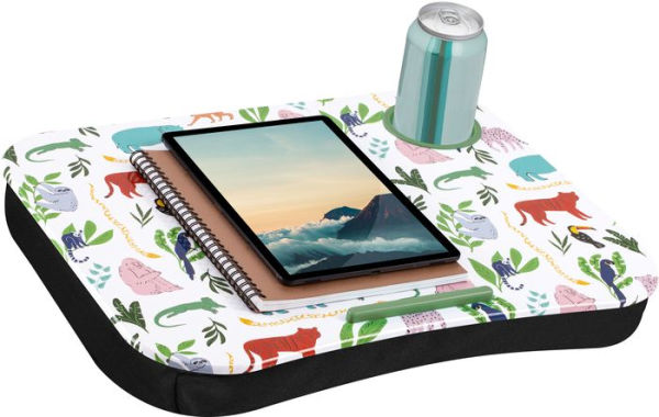 Cup Holder Lap Desk, Jungle Animals