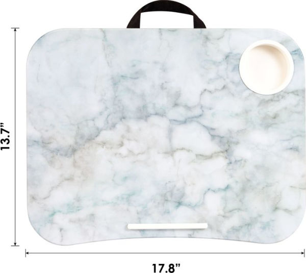 Cup Holder Lap Desk, Marble by Creative Manufacturing LLC Barnes & Noble®