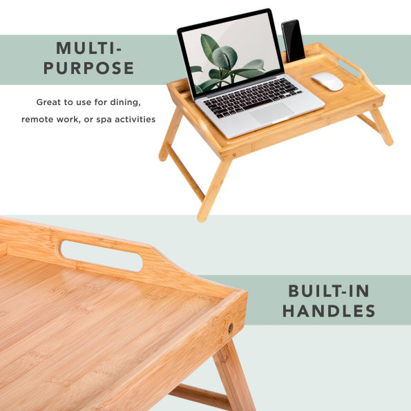 Bamboo Natural Media Bed Tray