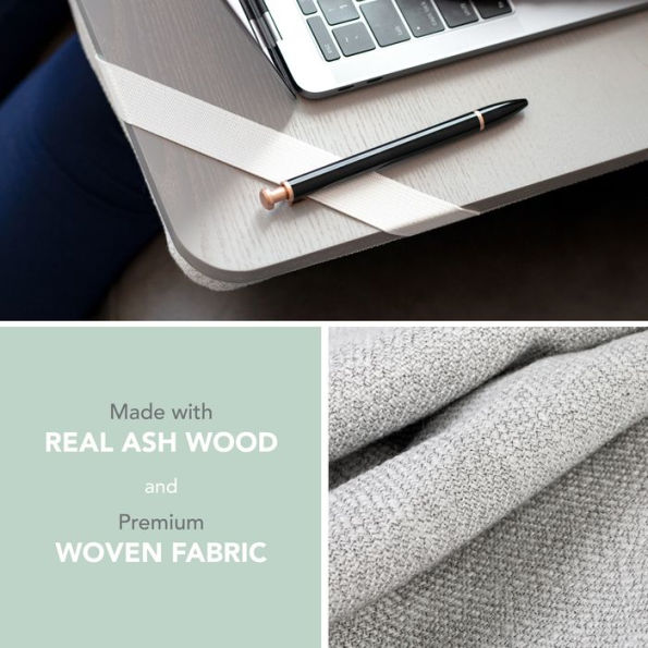 Rossie Home® Premium Ash Wood Lap Desk