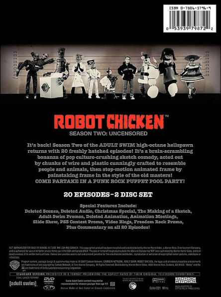 Robot Chicken: Season Two [2 Discs]