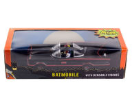 Title: DC Comics 1966 Batmobile Car w/ Batman & Robin Mini Bendable Figures