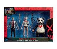 Title: DC Comics - Suicide Squad Bendable Figures Set - The Joker, Harley Quinn, Panda