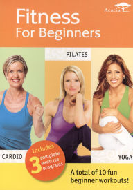 Title: Yoga for Beginners/Cardio for Beginners/Pilates for Beginners [3 Discs]