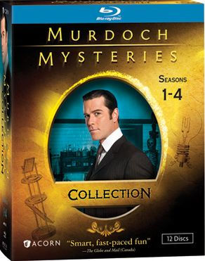 Murdoch Mysteries Collection: Seasons 1-4 [12 Discs] [Blu-ray]