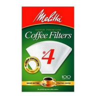 Title: Melitta PA4-100 Coffee Filters White 100 Count