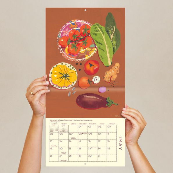 2024 Seedlings The Still Life 12 Month Wall Calendar
