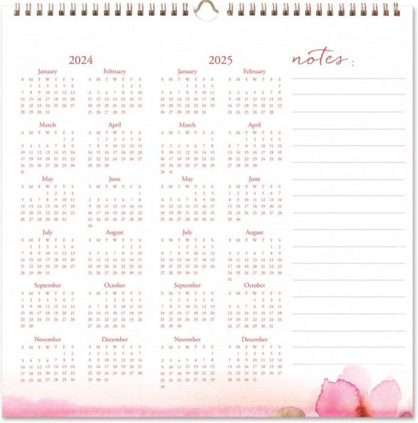 2024 Prayer Life Seek Peace Grid 12 Month Wall Calendar