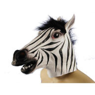 Title: Zebra Halloween Mask