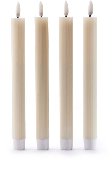 LED Flameless Candles Set of 4