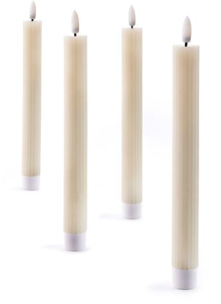 LED Flameless Candles Set of 4