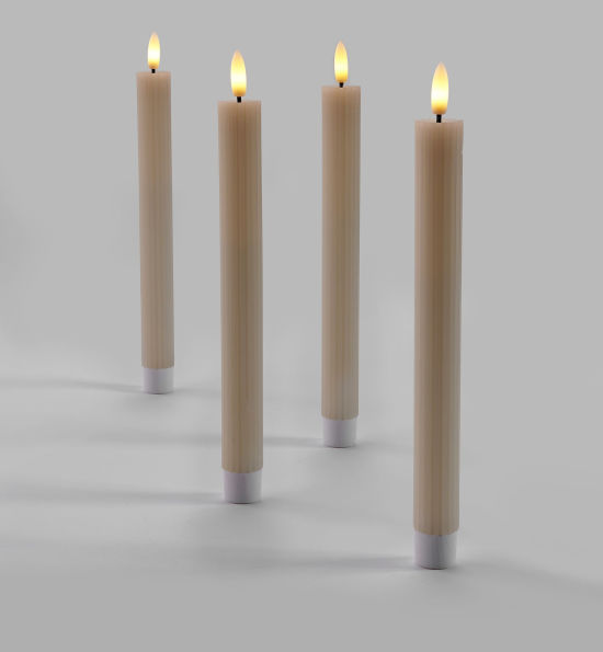 LED Flameless Candles Set of 4